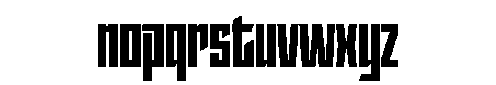 StatenSans CompressedBlack Instance Font LOWERCASE