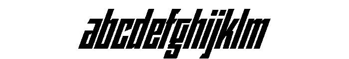 StatenSans CompressedBlackObliqueOblique Instance FONT