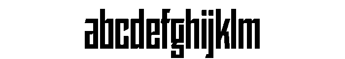 StatenSans CompressedBold Instance FONT