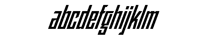 StatenSans CompressedBoldObliqueOblique Instance FONT