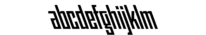 StatenSans CompressedBoldReverse Instance FONT