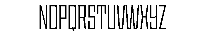 StatenSans CompressedBook Instance Font UPPERCASE