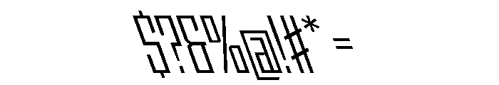 StatenSans CompressedBookReverse Instance Font OTHER CHARS