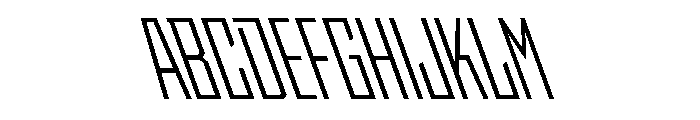 StatenSans CompressedBookReverse Instance Font UPPERCASE