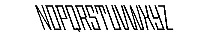 StatenSans CompressedBookReverse Instance Font UPPERCASE
