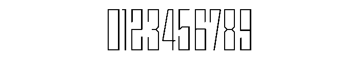 StatenSans CompressedExtraLight Instance Font OTHER CHARS