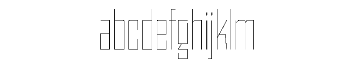 StatenSans CompressedHairline Instance FONT