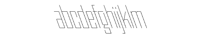 StatenSans CompressedHairlineReverse Instance FONT