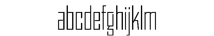 StatenSans CompressedLight Instance FONT