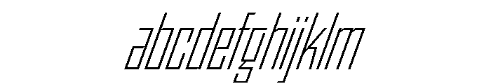 StatenSans CompressedLightObliqueOblique Instance FONT