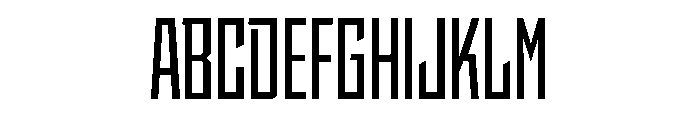 StatenSans CompressedSemibold Instance Font UPPERCASE