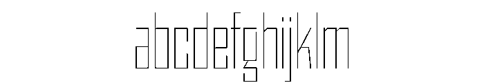 StatenSans CompressedThin Instance FONT