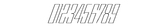 StatenSans CompressedThinObliqueOblique Instance Font OTHER CHARS