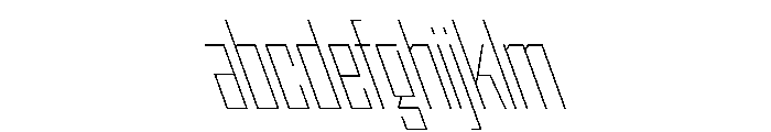 StatenSans CompressedThinReverse Instance FONT
