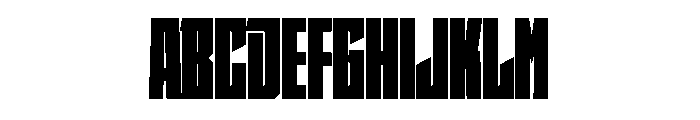 StatenSans CompressedUltra Instance Font UPPERCASE