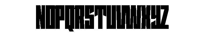 StatenSans CompressedUltra Instance Font UPPERCASE