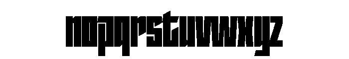 StatenSans CompressedUltra Instance Font LOWERCASE