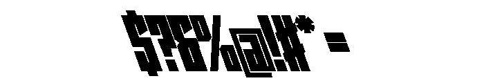 StatenSans CompressedUltraReverse Instance Font OTHER CHARS