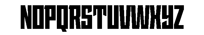 StatenSans CondensedBlack Instance Font UPPERCASE