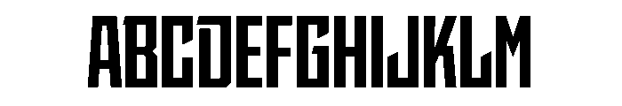 StatenSans CondensedBold Instance Font UPPERCASE