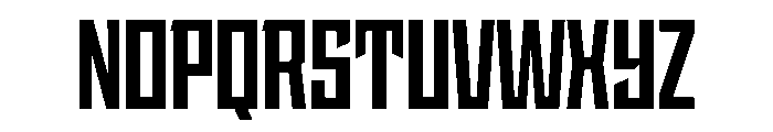 StatenSans CondensedBold Instance Font UPPERCASE