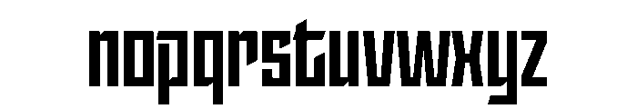 StatenSans CondensedBold Instance Font LOWERCASE