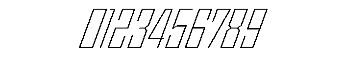StatenSans CondensedExtraLightOblique Instance Font OTHER CHARS