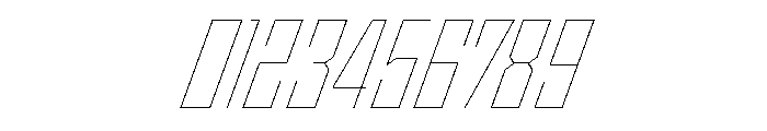StatenSans CondensedHairlineOblique Instance Font OTHER CHARS