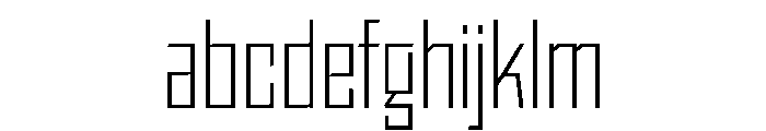 StatenSans CondensedLight Instance FONT