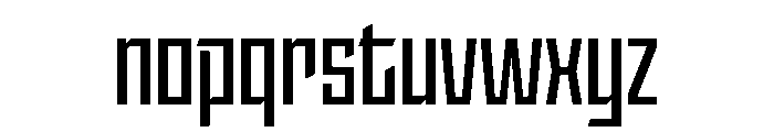 StatenSans CondensedSemibold Instance Font LOWERCASE