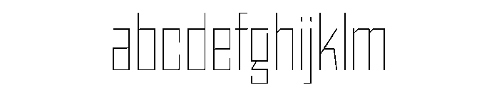 StatenSans CondensedThin Instance FONT