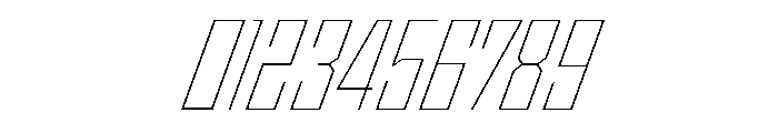 StatenSans CondensedThinOblique Instance Font OTHER CHARS