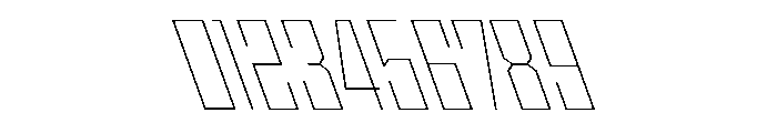 StatenSans CondensedThinReverse Instance Font OTHER CHARS