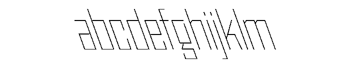 StatenSans CondensedThinReverse Instance FONT