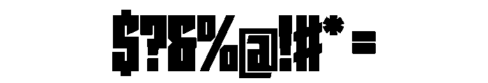StatenSans CondensedUltra Instance Font OTHER CHARS