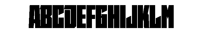 StatenSans CondensedUltra Instance Font UPPERCASE