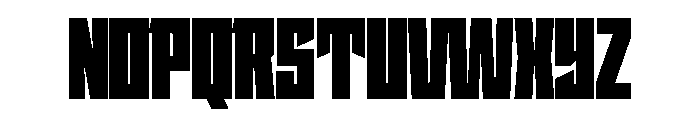 StatenSans CondensedUltra Instance Font UPPERCASE