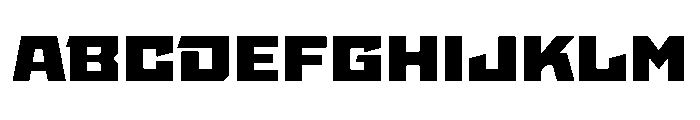 StatenSans ExpandedBlack Instance Font UPPERCASE
