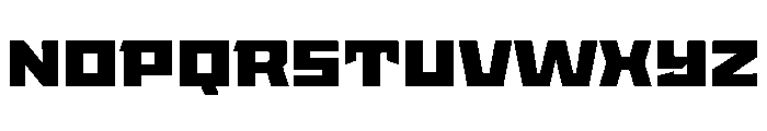 StatenSans ExpandedBlack Instance Font UPPERCASE