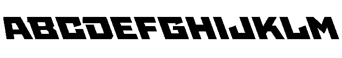 StatenSans ExpandedBlackReverse Instance Font UPPERCASE