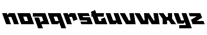 StatenSans ExpandedBlackReverse Instance Font LOWERCASE