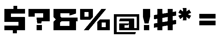 StatenSans ExpandedBold Instance Font OTHER CHARS