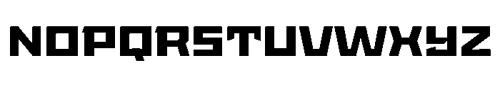 StatenSans ExpandedBold Instance Font UPPERCASE