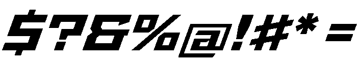 StatenSans ExpandedBoldOblique Instance Font OTHER CHARS