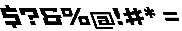 StatenSans ExpandedBoldReverse Instance Font OTHER CHARS