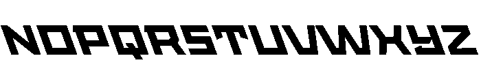 StatenSans ExpandedBoldReverse Instance Font UPPERCASE