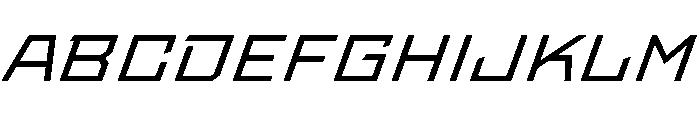 StatenSans ExpandedBookOblique Instance Font UPPERCASE