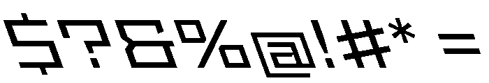 StatenSans ExpandedBookReverse Instance Font OTHER CHARS