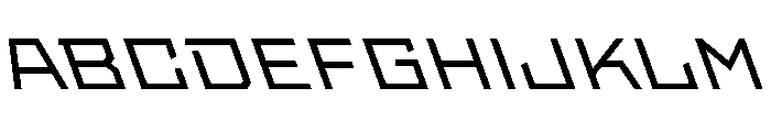 StatenSans ExpandedBookReverse Instance Font UPPERCASE
