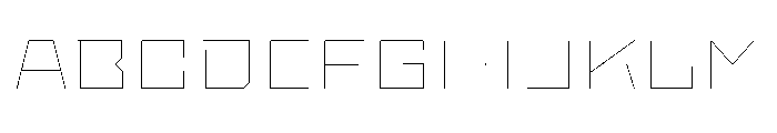 StatenSans ExpandedHairline Instance Font UPPERCASE